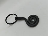 Hand Forged Spiral Keychain