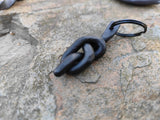 Hand Forged Knot Keychain