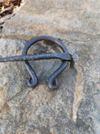 Hand Forged Cloak Pin / Brooch