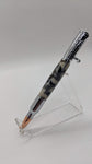 Bolt Action Bullet Pen (Chrome w/ Urban Camo Acrylic)