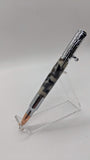 Bolt Action Bullet Pen (Chrome w/ Urban Camo Acrylic)