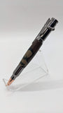 Bolt Action Bullet Pen (Gunmetal w/ Woodland Camo Acrylic)