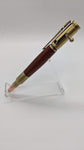 Bolt Action Bullet Pen (Brass w/ Rosewood)