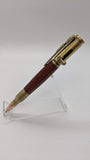 Bolt Action Bullet Pen (Brass w/ Rosewood)